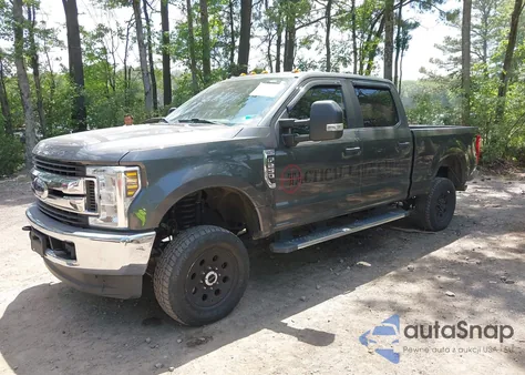 2019 Ford F-250 Xl из США, поврежденный, VIN 1FT7W2B62KEF63891